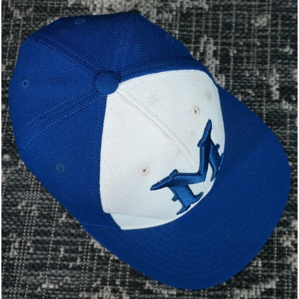 Montreal Royals Fitted Hat Small Blue White Flat Bill Zephyr ZHats Baseball Cap